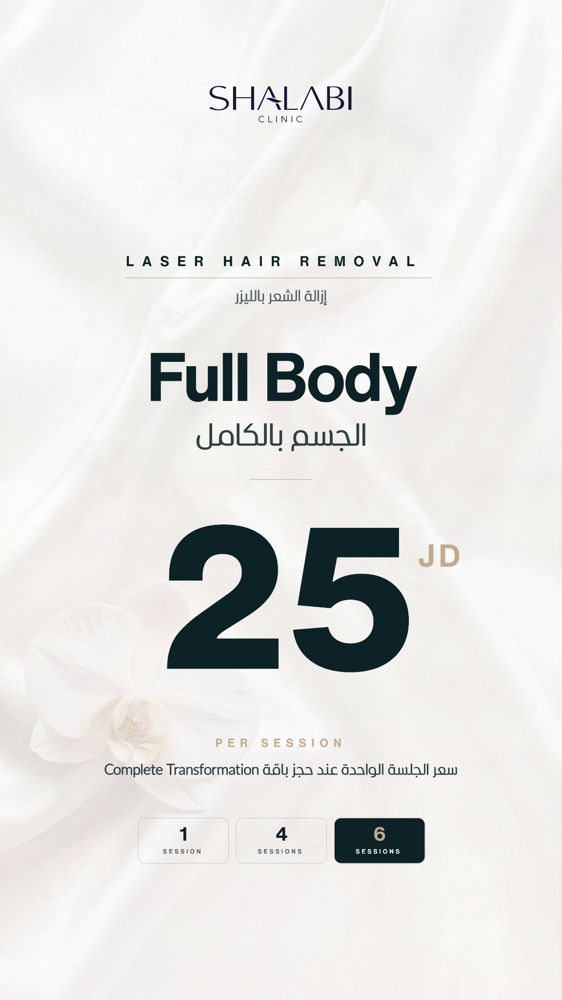 Shalabi Clinic Facebook ad from May 4, 2026