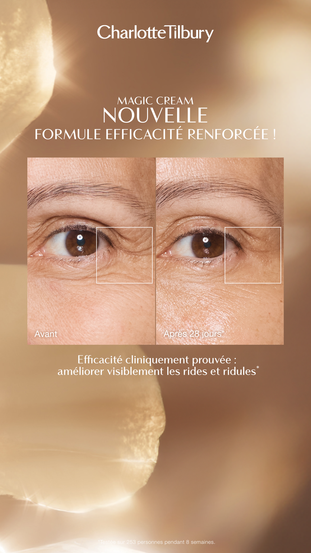 Charlotte Tilbury Skincare Facebook ad