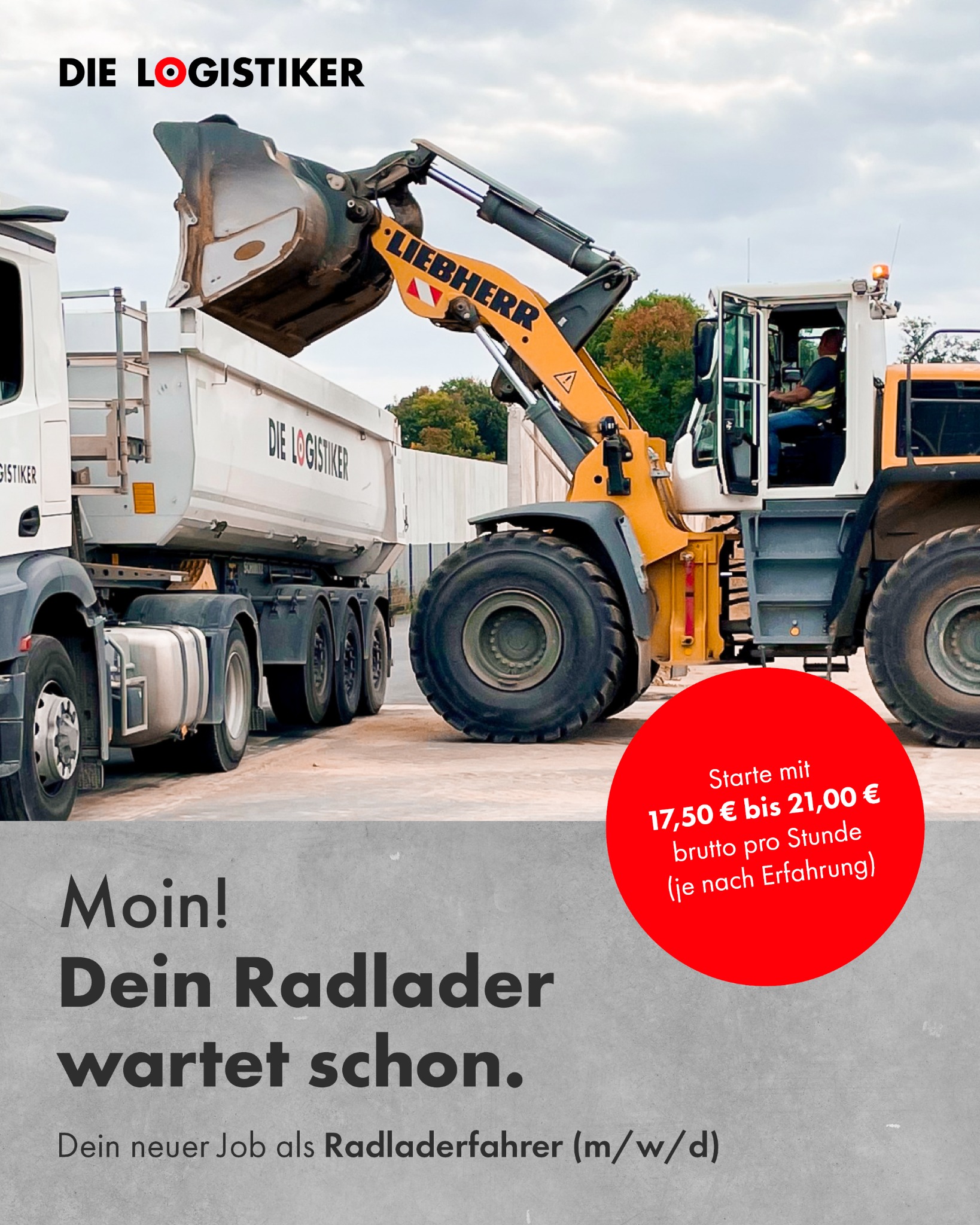 RÖFA - DIE LOGISTIKER GmbH Facebook ad: Werde Teil der Crew!