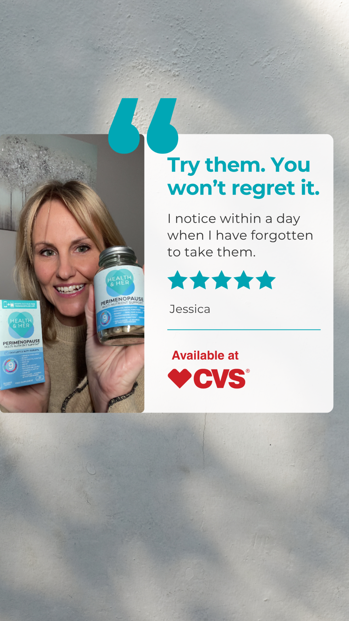 Health & Her Facebook ad