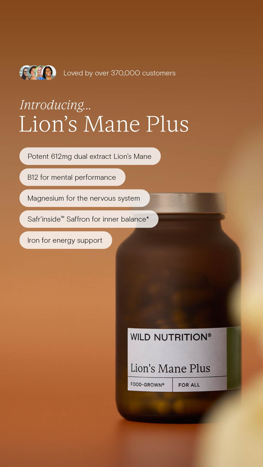 Wild Nutrition Facebook ad