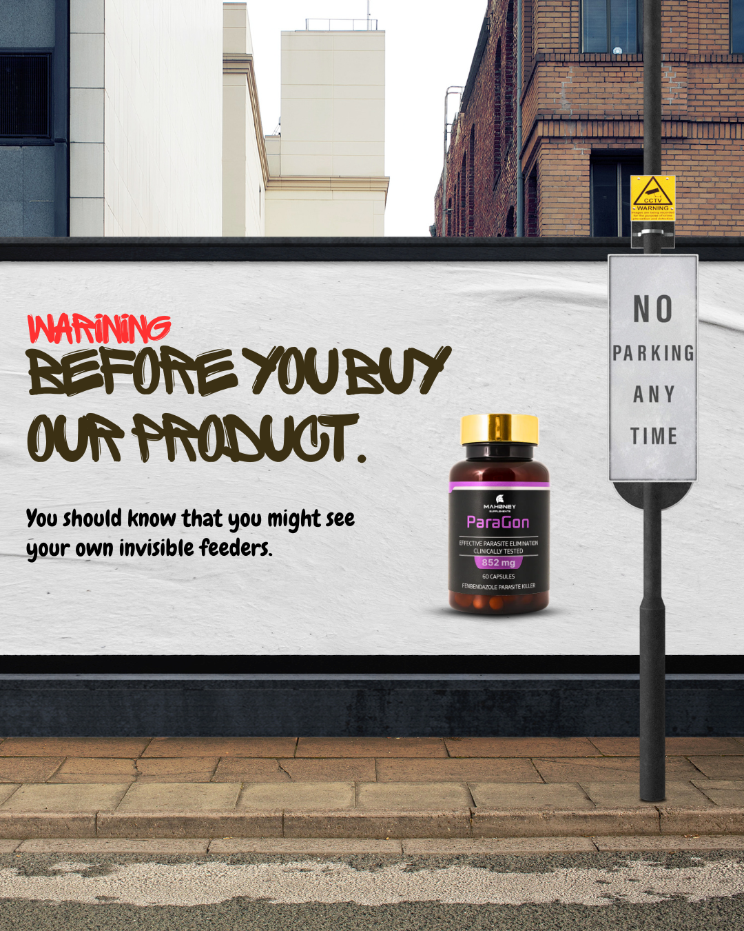 Mahoney Supplements Facebook ad