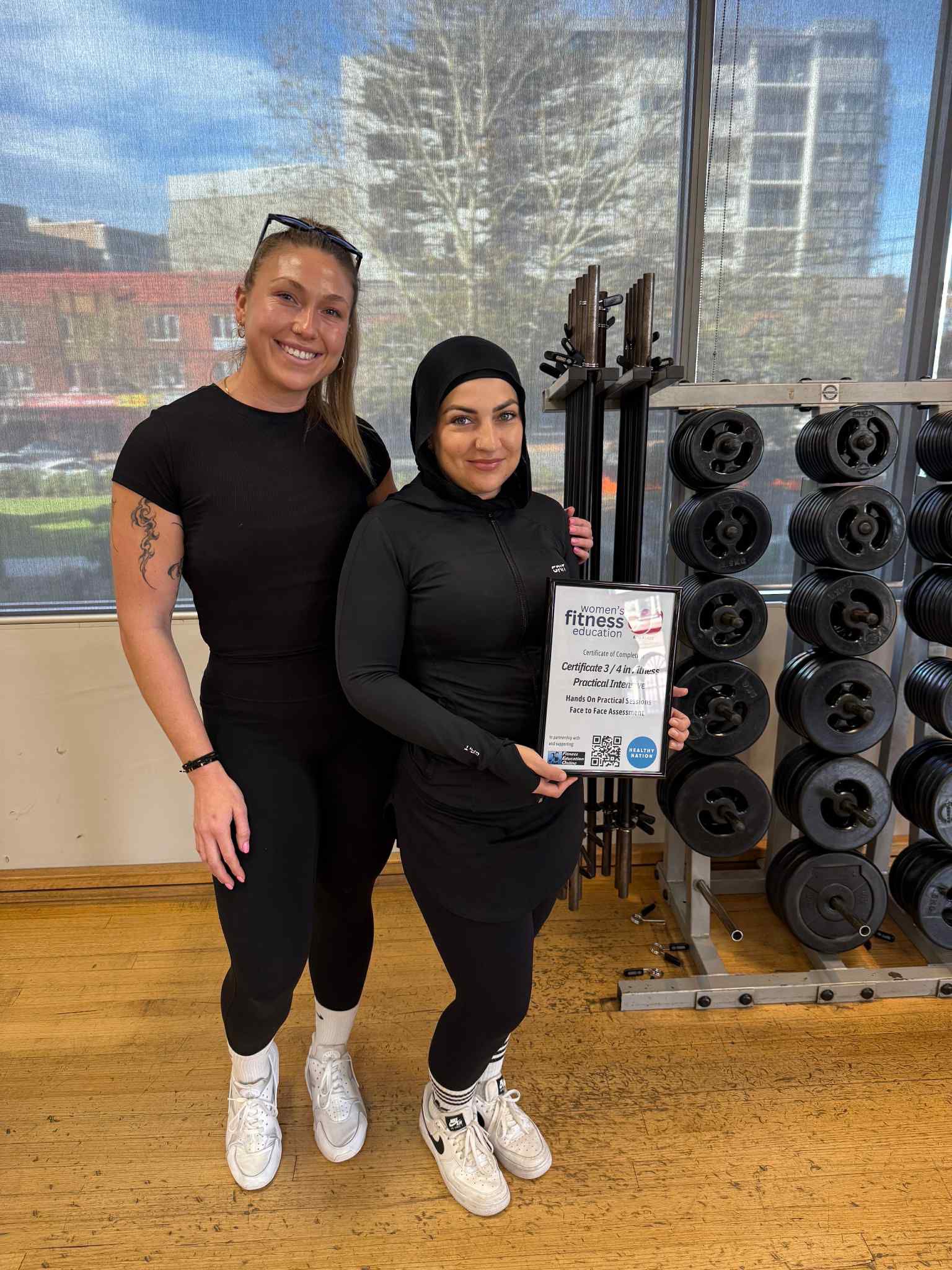 Women's Fitness Education Facebook ad