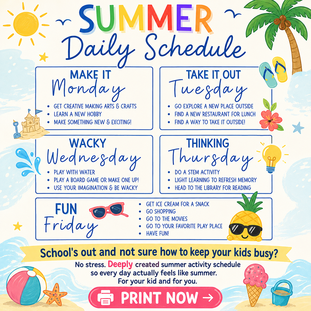 Deeply  - Parenting app Facebook ad