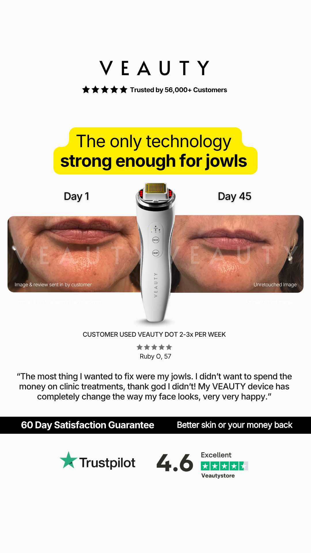 Veauty Facebook ad