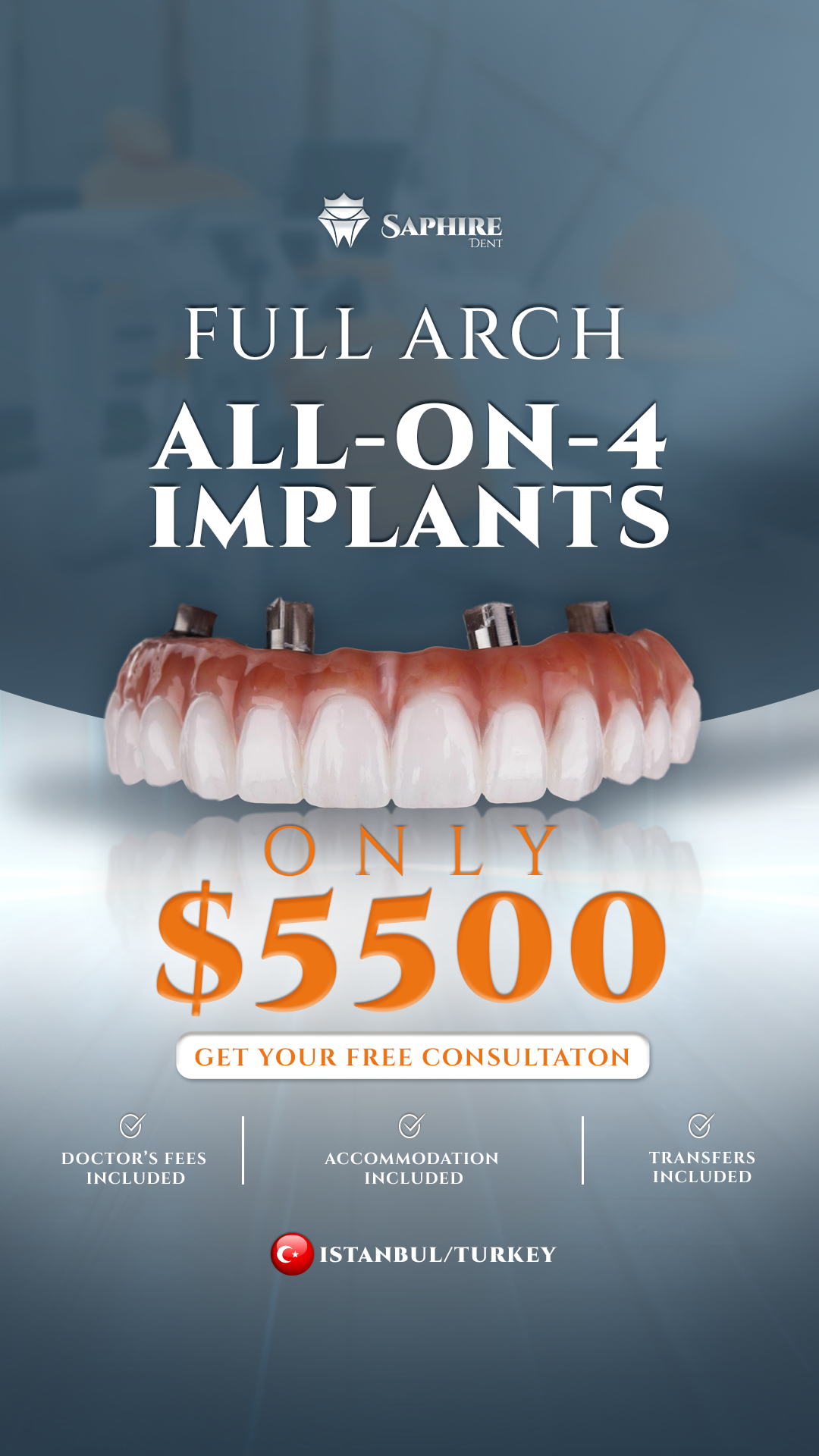 SaphireDentint Facebook ad