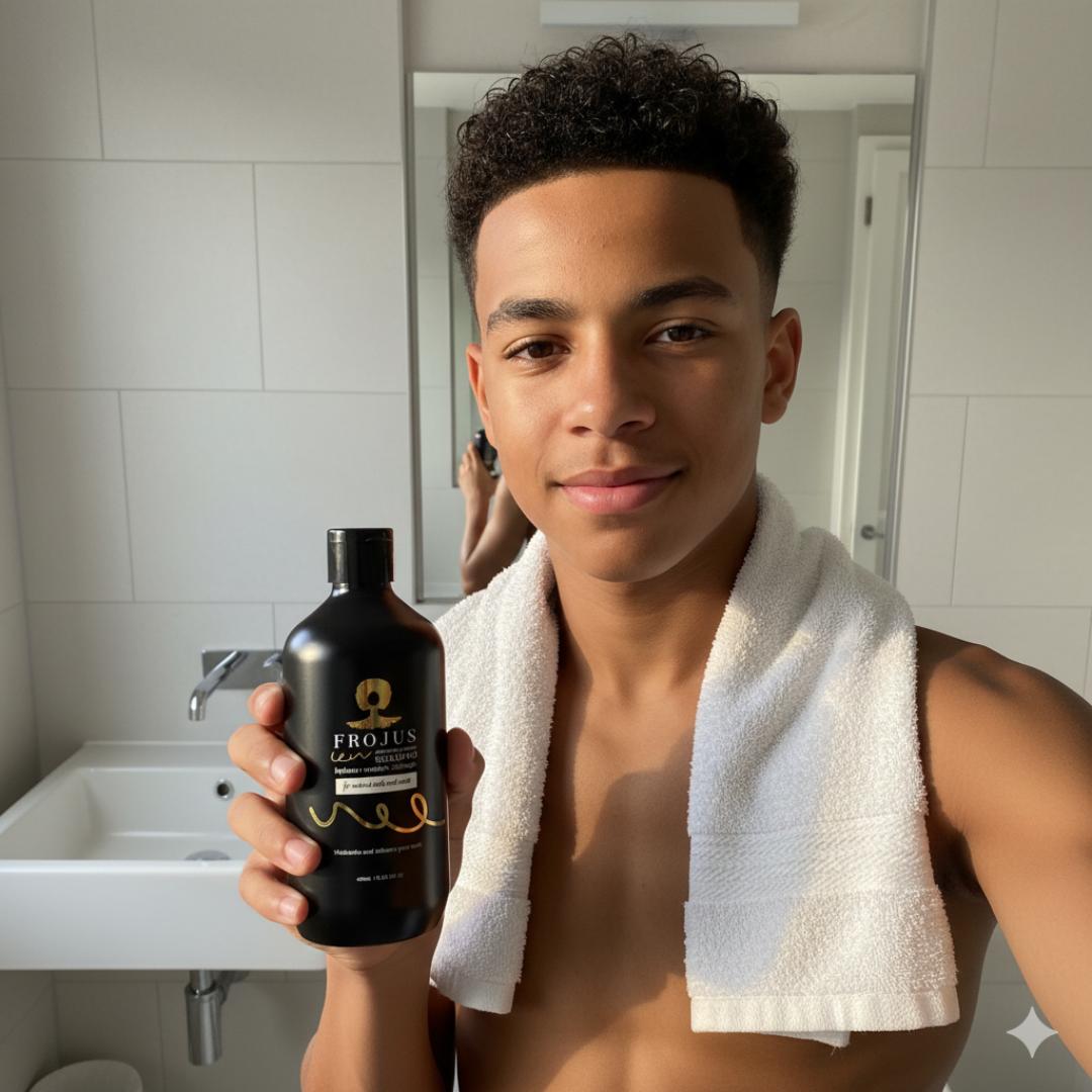 Frojus - Curly Hair Products Facebook ad: Your best curls start here.