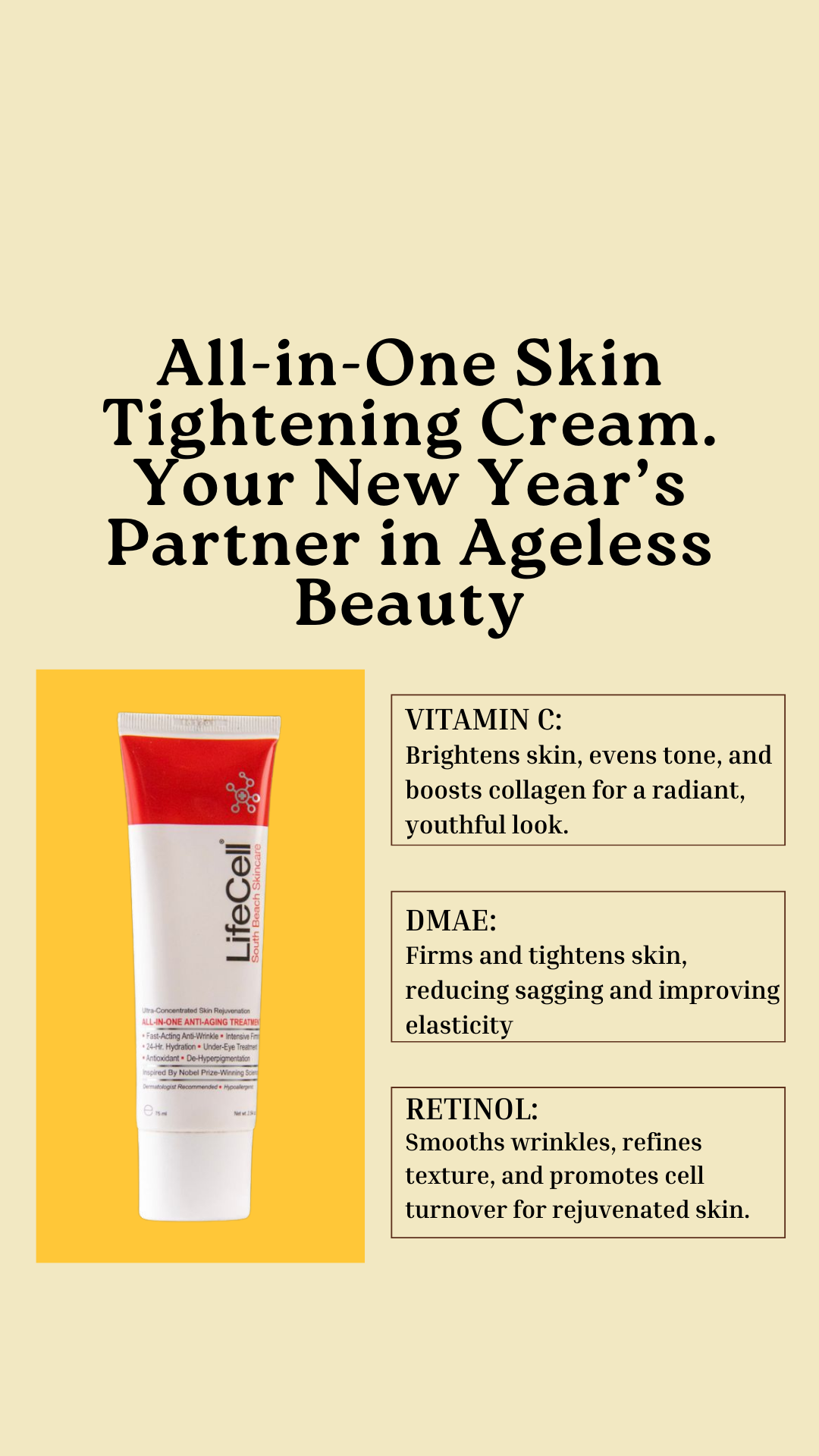 LifeCell Skin Facebook ad