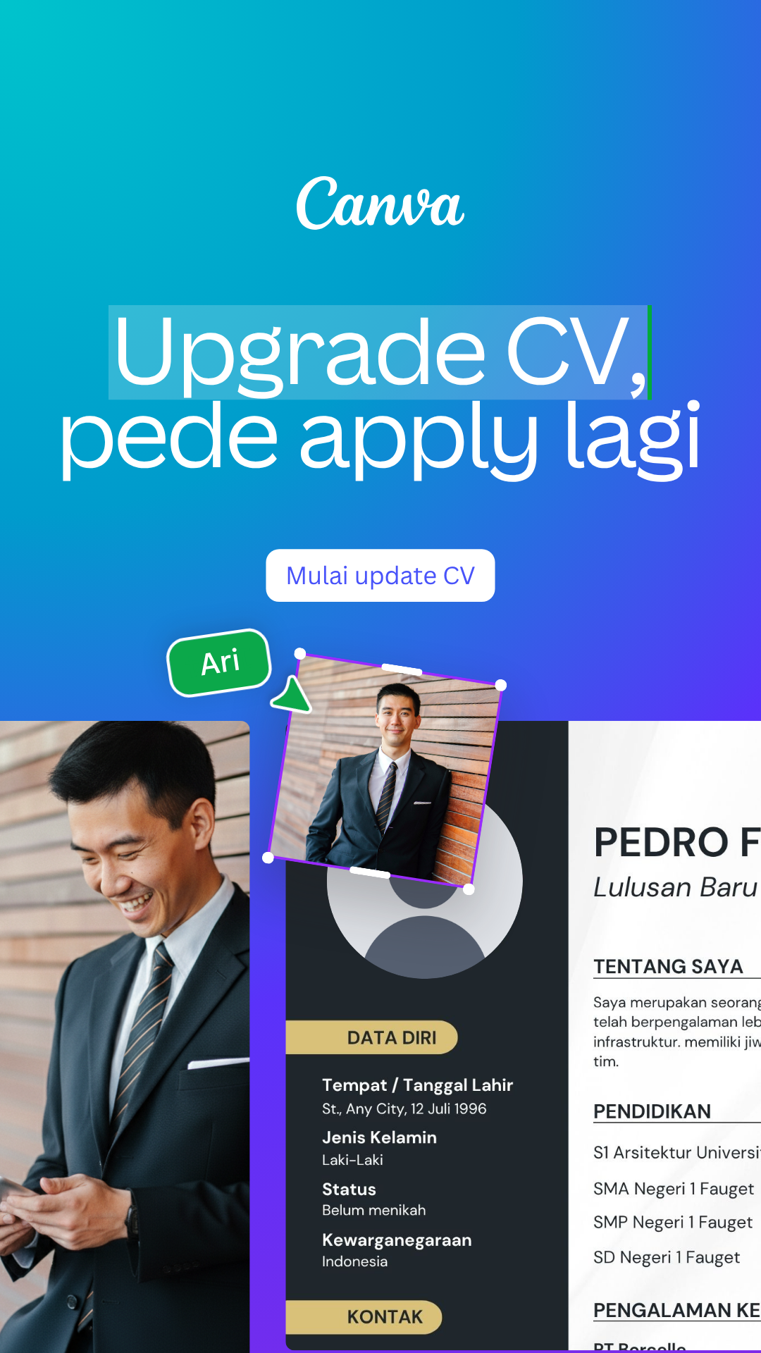 Canva Facebook ad