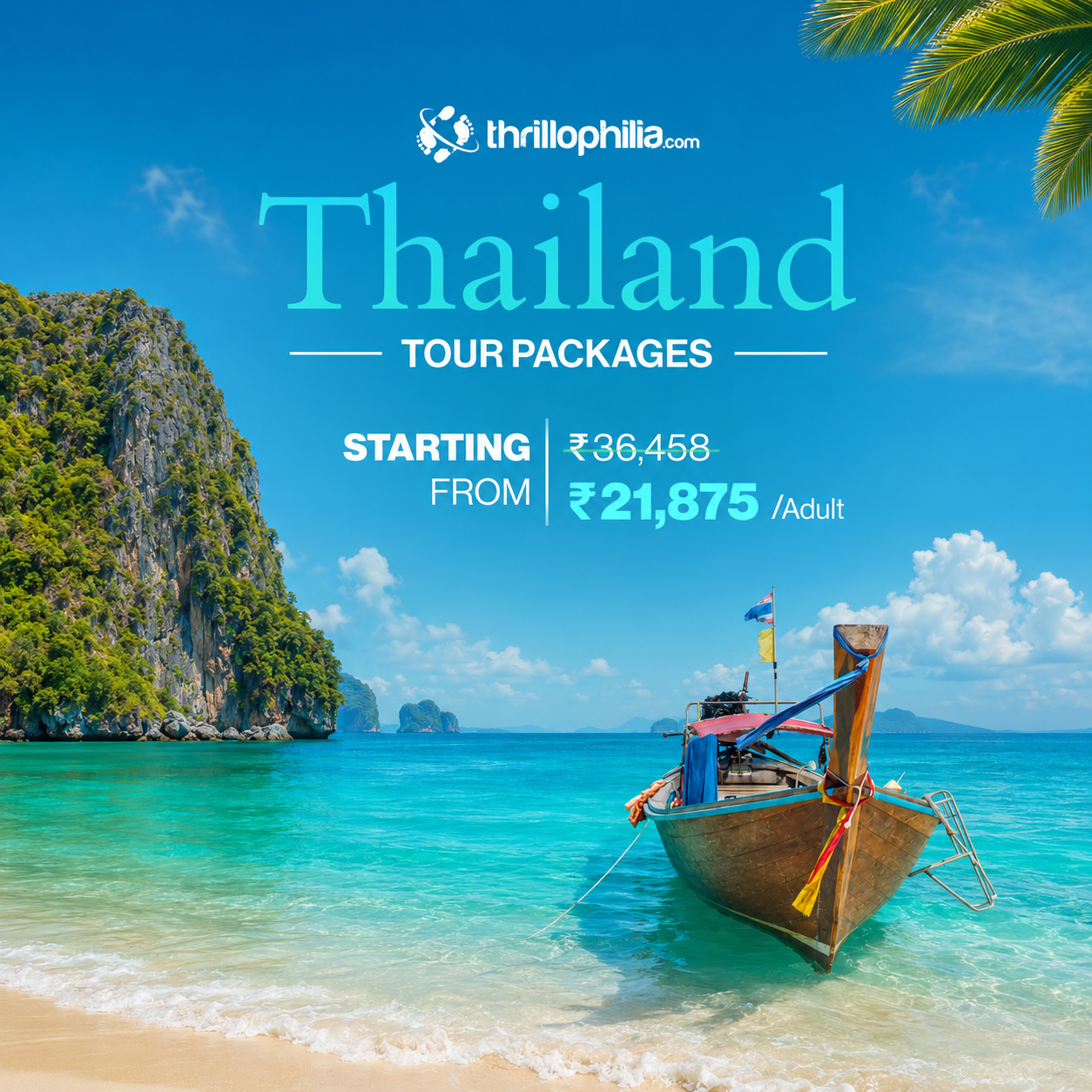 Travel With Thrillophilia Facebook ad