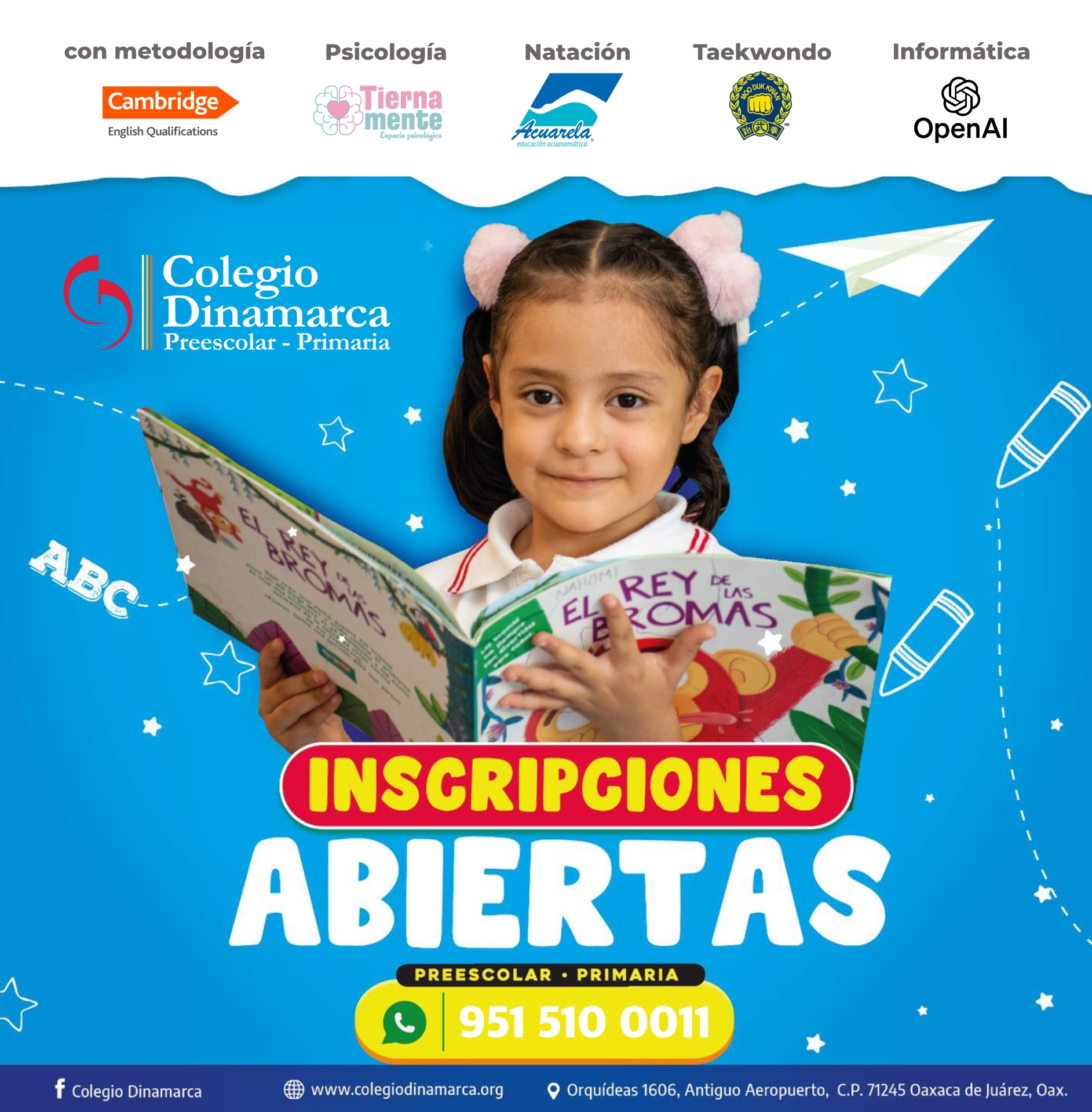Colegio Dinamarca Facebook ad: ¡40% Menos para Nuevos Ingresos!