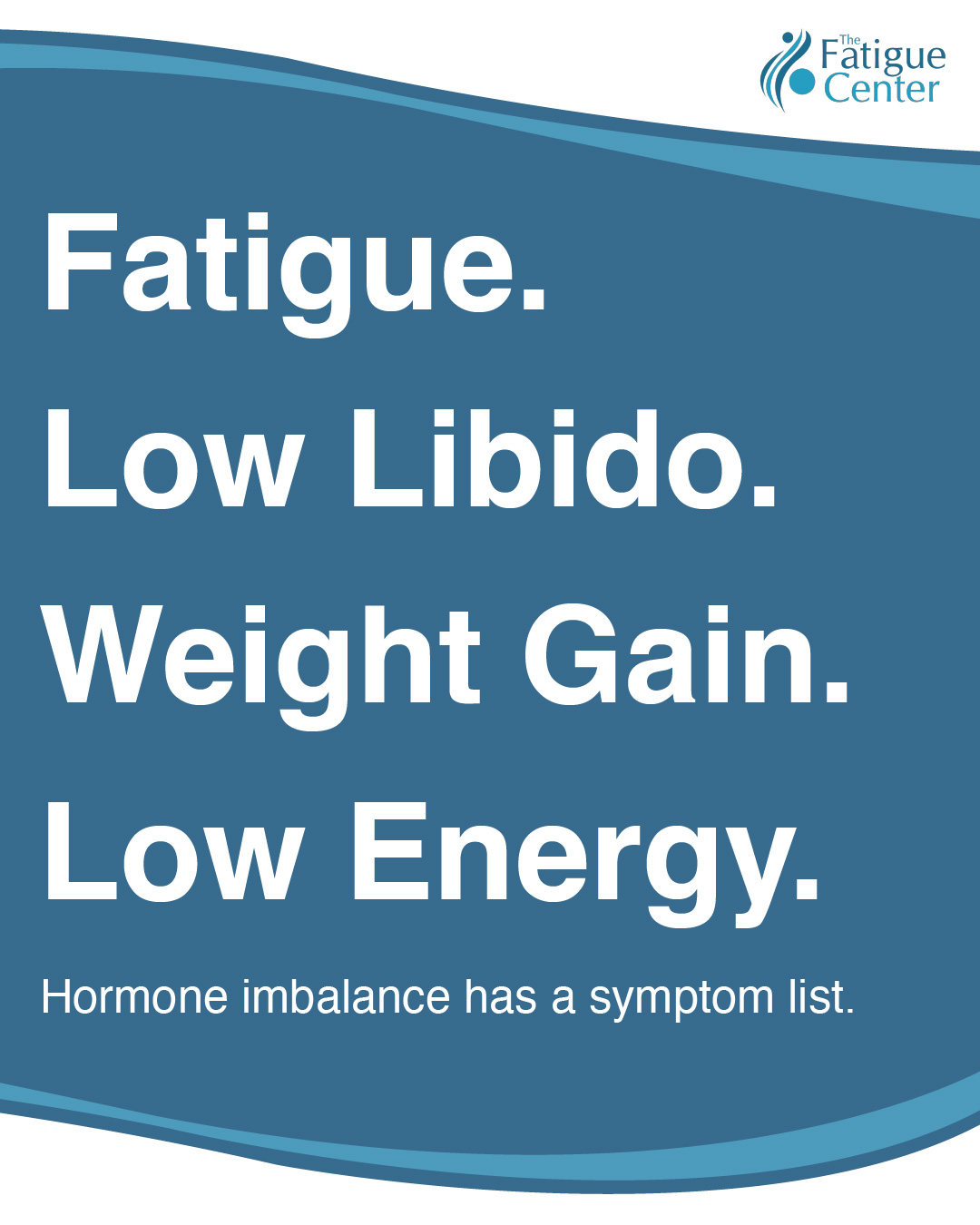 The Fatigue Center Facebook ad