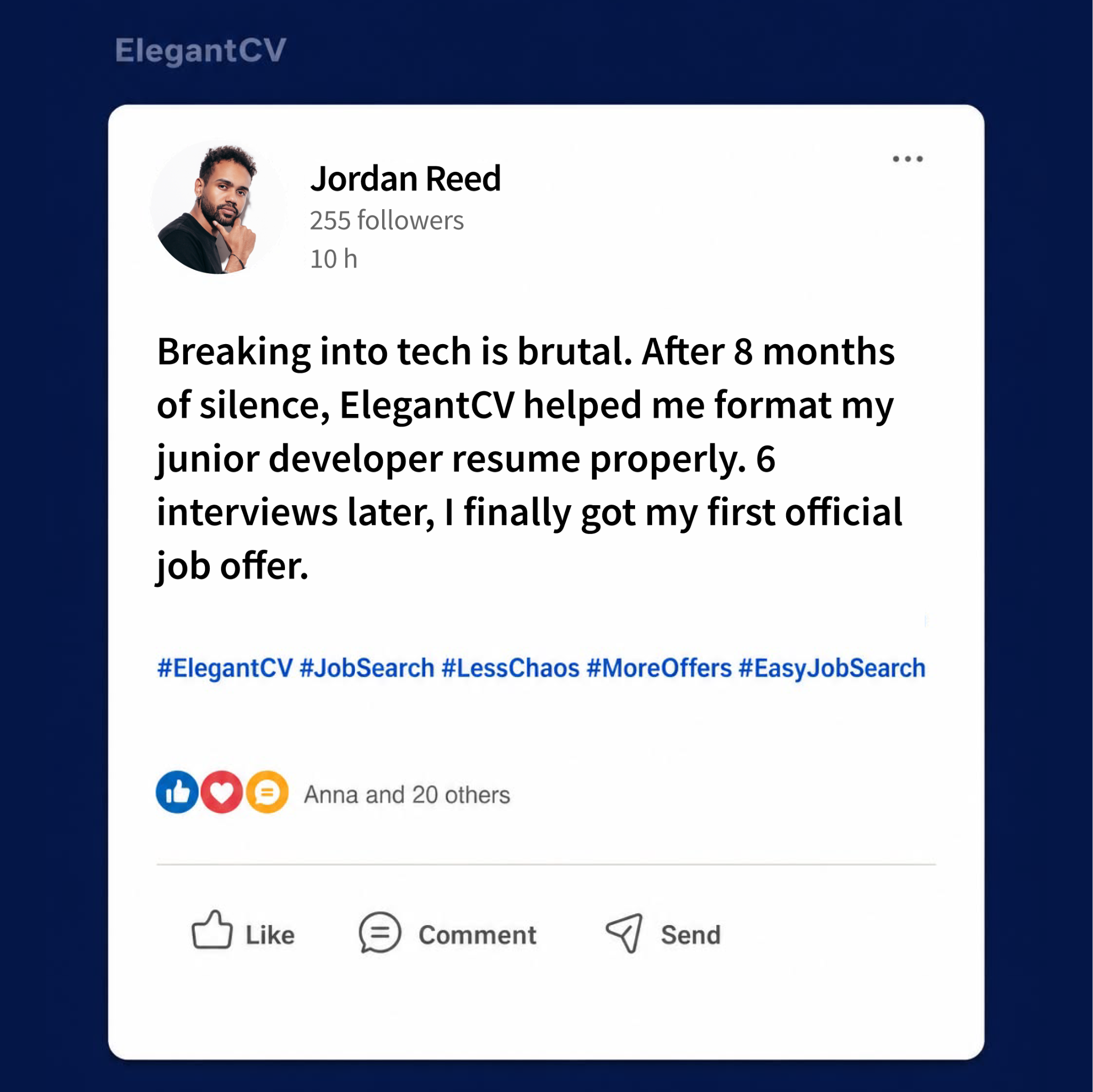 Adam Burke Career Coach Facebook ad