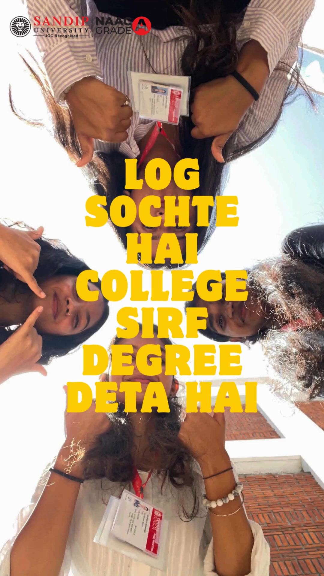 Sandip University Facebook ad: The boardroom of tomorrow is waiting for today's…