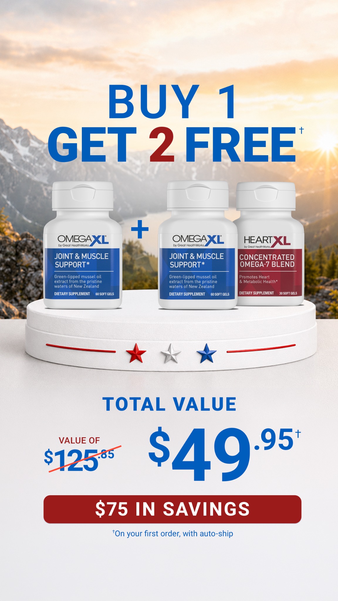 OmegaXL Facebook ad from Jul 21, 2026