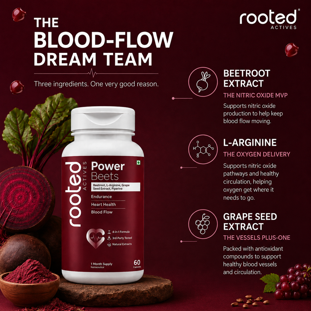 Rooted - Active Naturals Facebook ad
