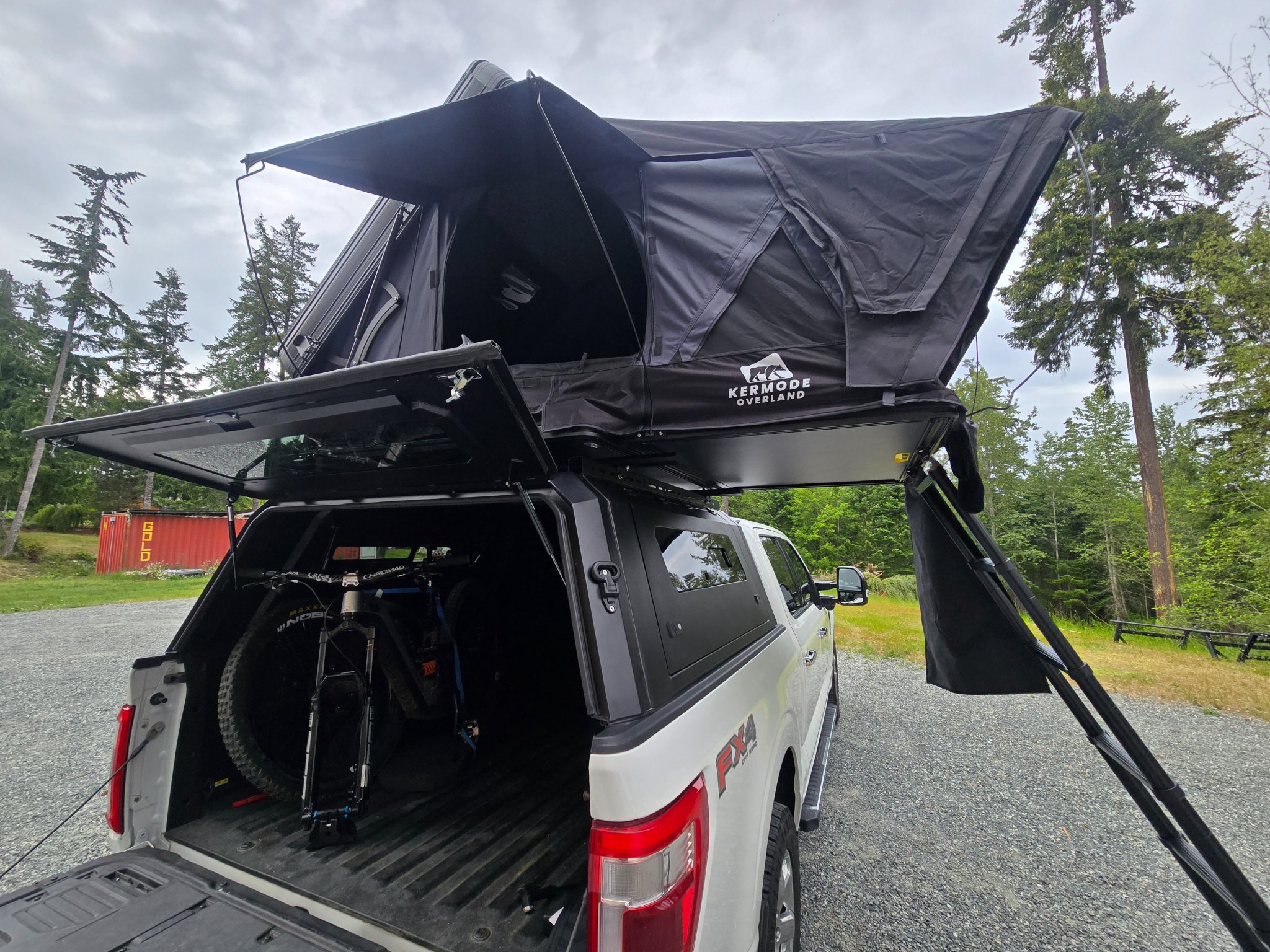 Chris Cathers Facebook ad: # Roof Top Tents for Sale, Huge Selection in Stock!