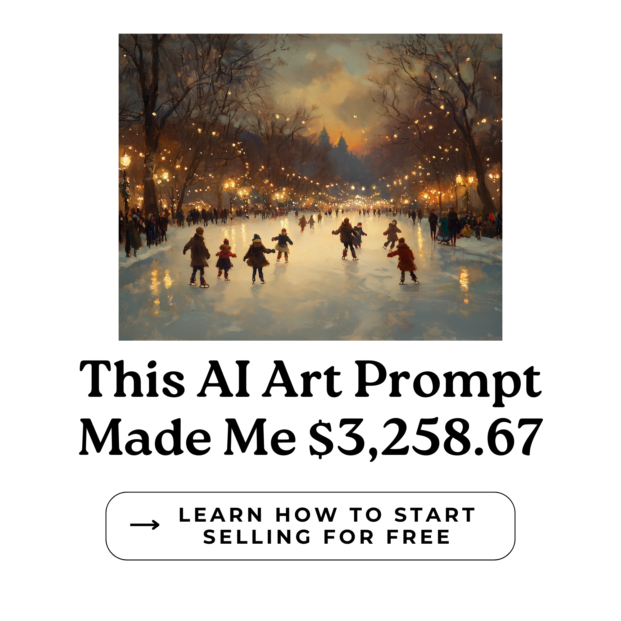 AI Art Sellers Collective Facebook ad