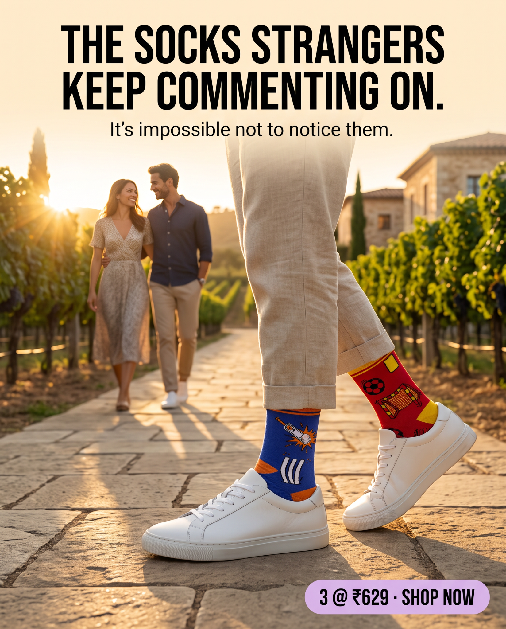 Feetishh Facebook ad: Everyday Comfort, Better