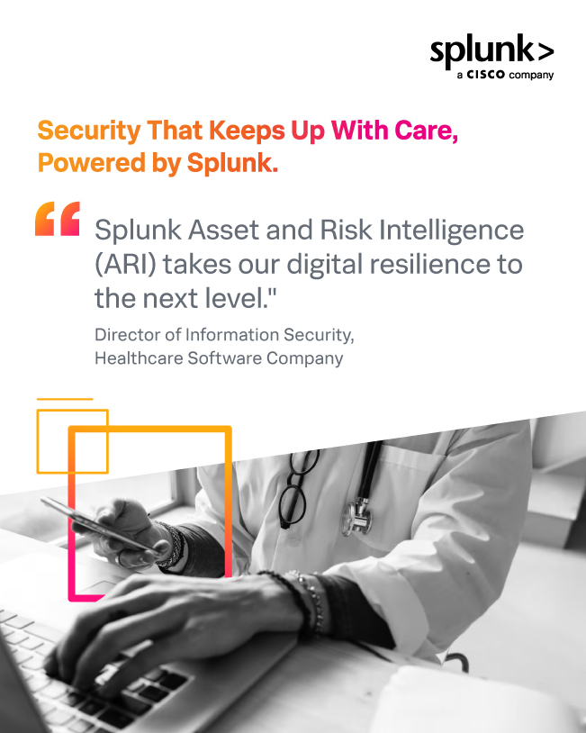Splunk Facebook ad