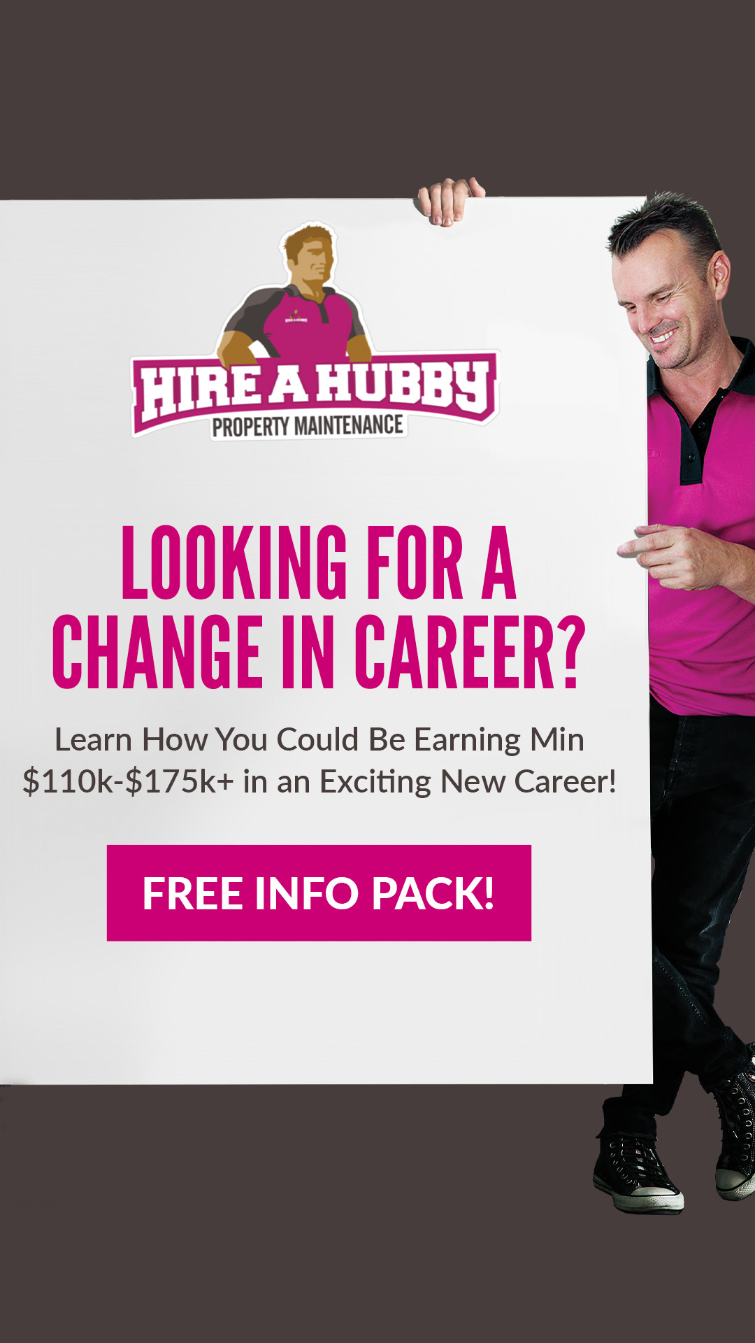 Hire A Hubby - Property Maintenance Facebook ad