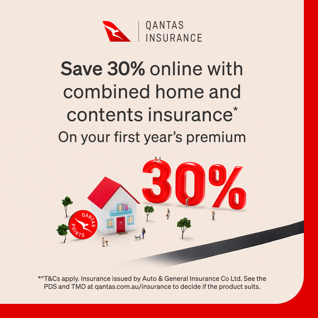 Qantas Points Facebook ad from Apr 1, 2026