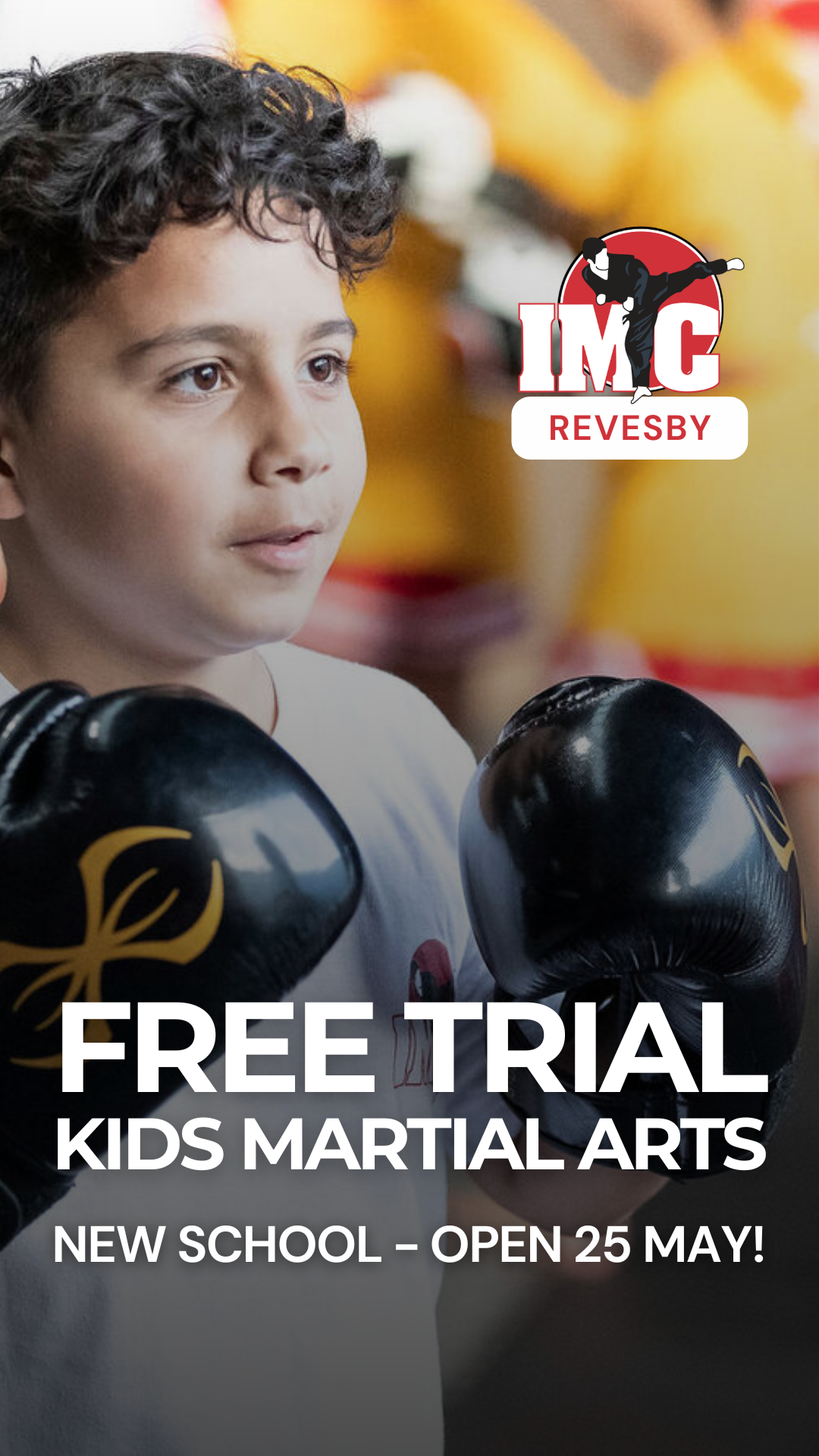 IMC Revesby Martial Arts Facebook ad from May 17, 2026