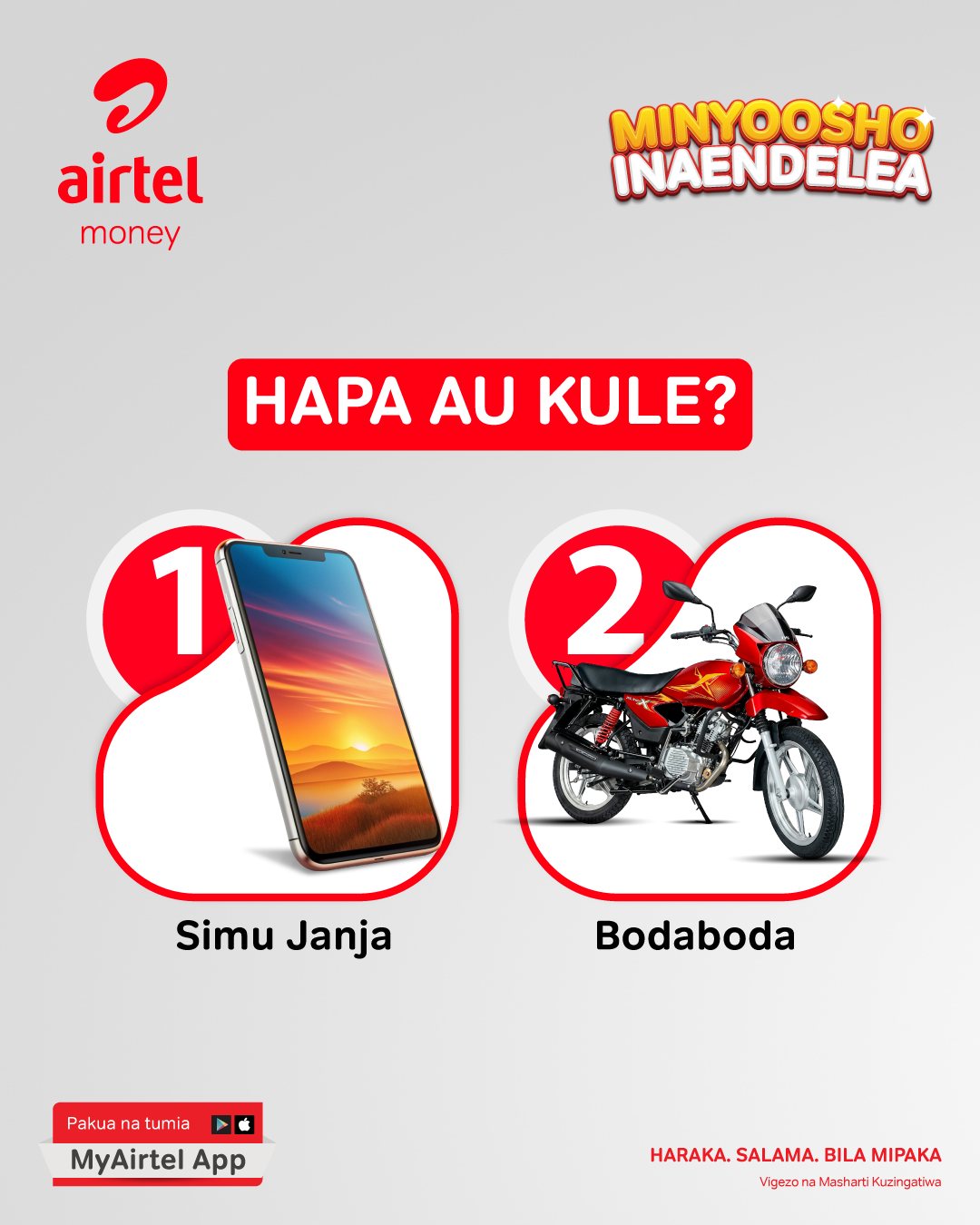 Airtel Tanzania Facebook ad: Fanya Uamuzi sahihi kabla hazijaisha, mshindi anaweza kuwa…