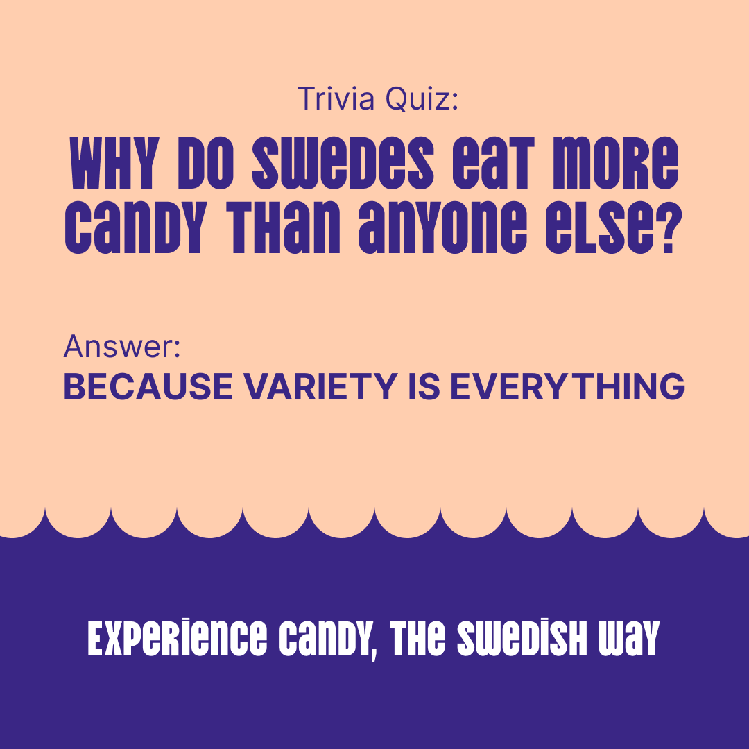 Swedish Candy Facebook ad