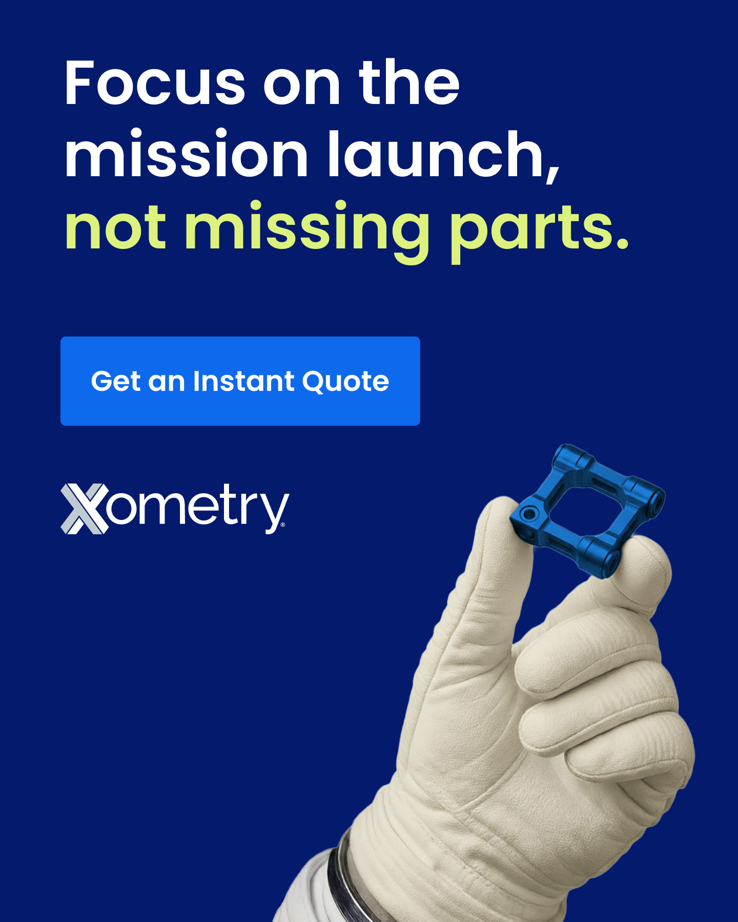 Xometry Facebook ad