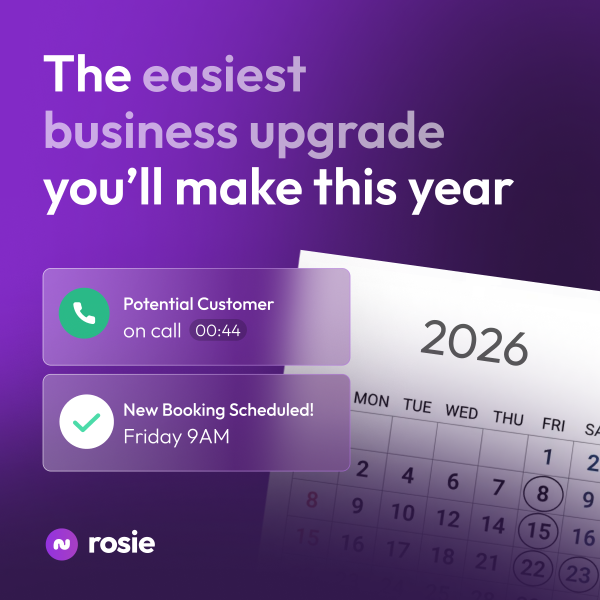 Rosie Facebook ad