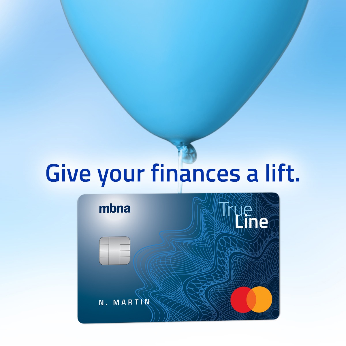MBNA Canada Facebook ad: MBNA True Line Mastercard