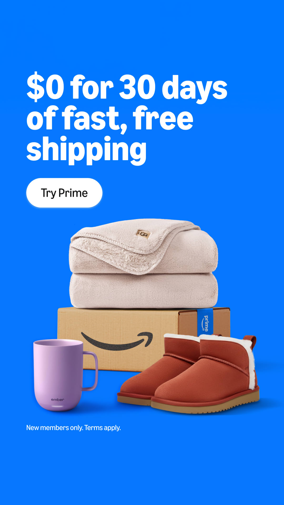 Amazon Prime Facebook ad