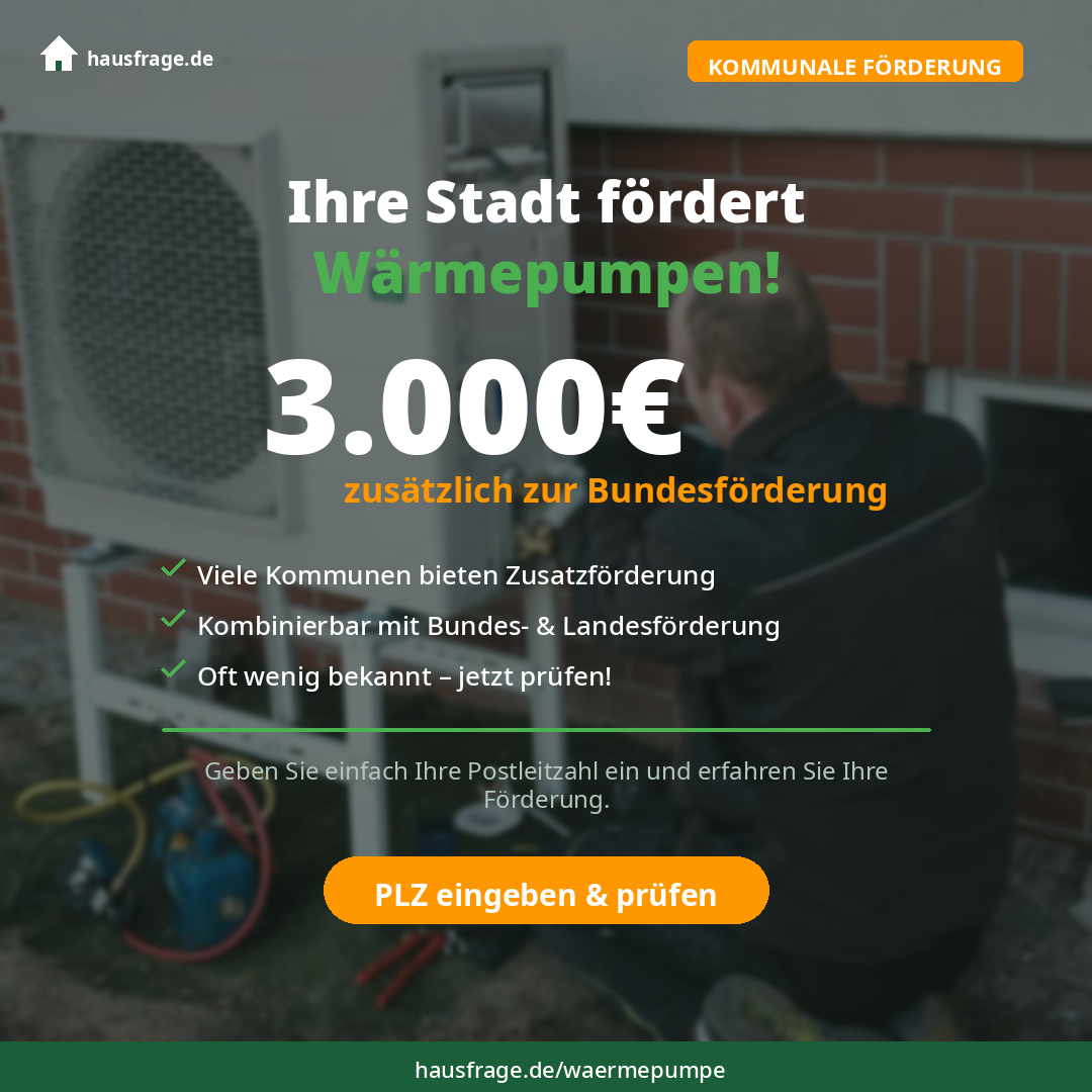 Hausfrage Facebook ad