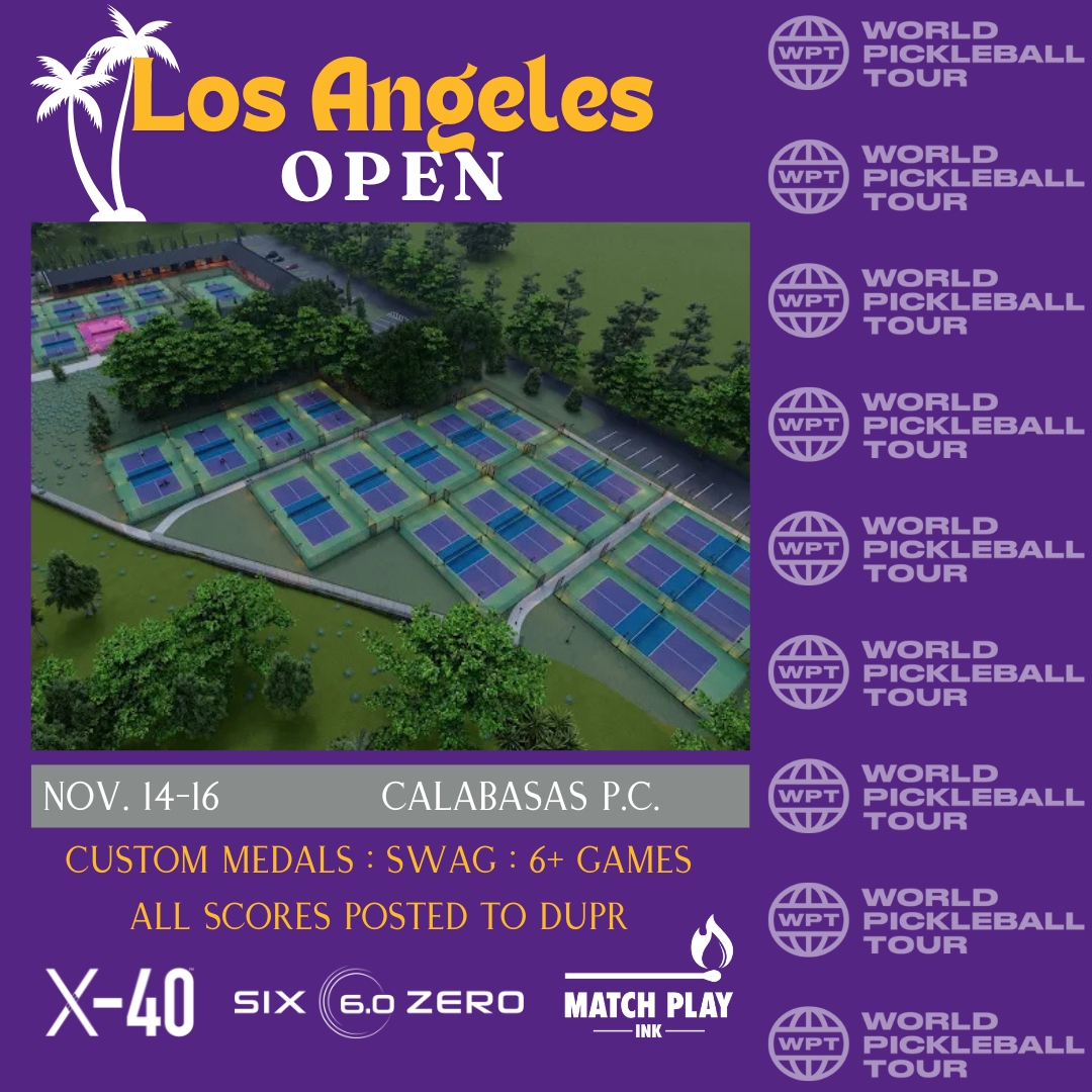 World Pickleball Tour Facebook ad: World Pickleball Tour Los Angeles Open