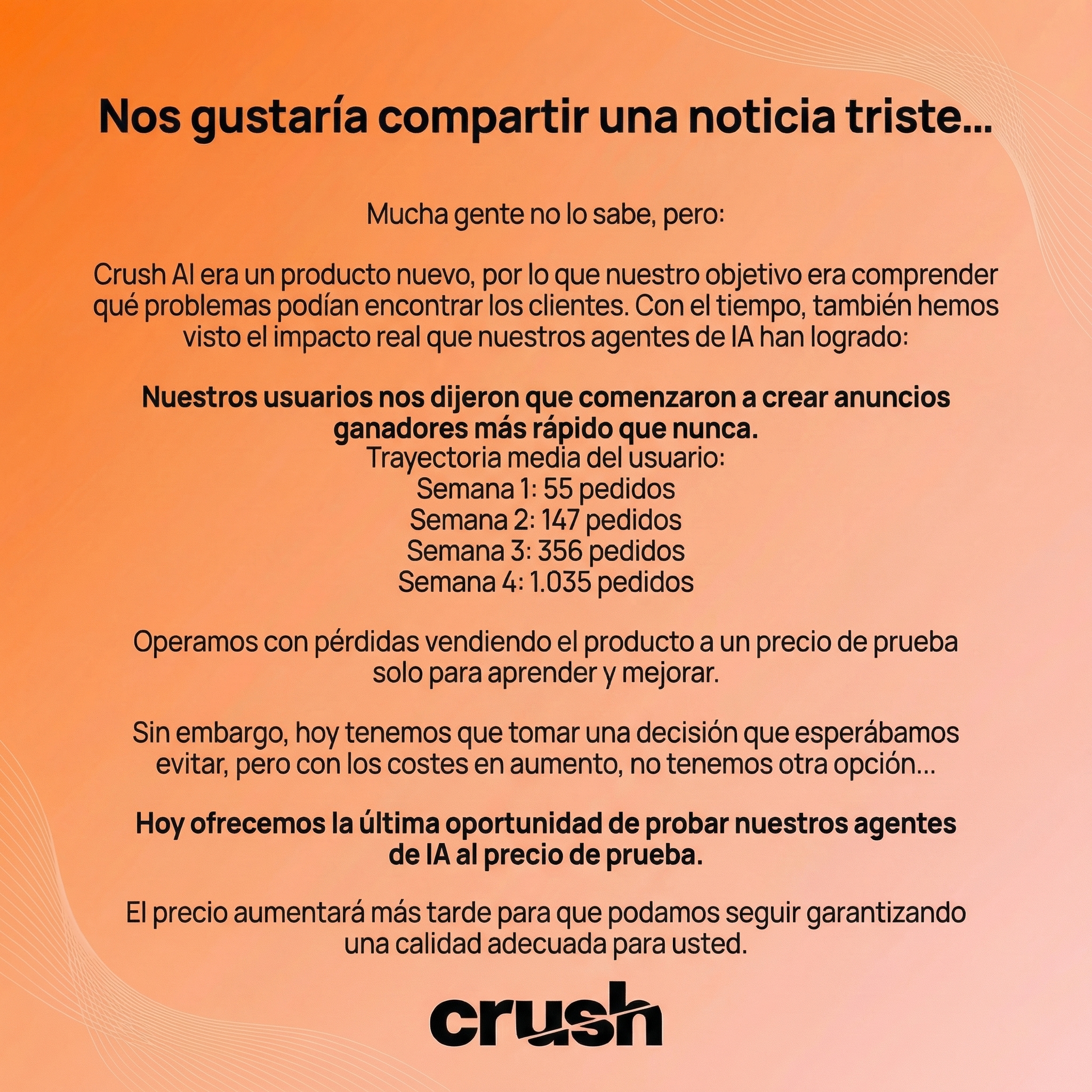 trycrush.ai Facebook ad