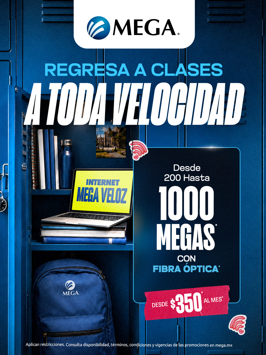 Megacable, Conectamos tu vida Facebook ad