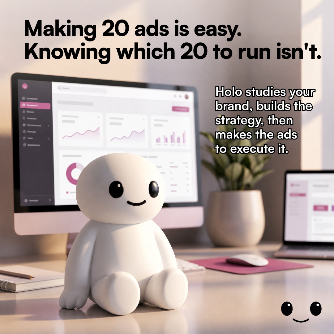 Holo Facebook ad