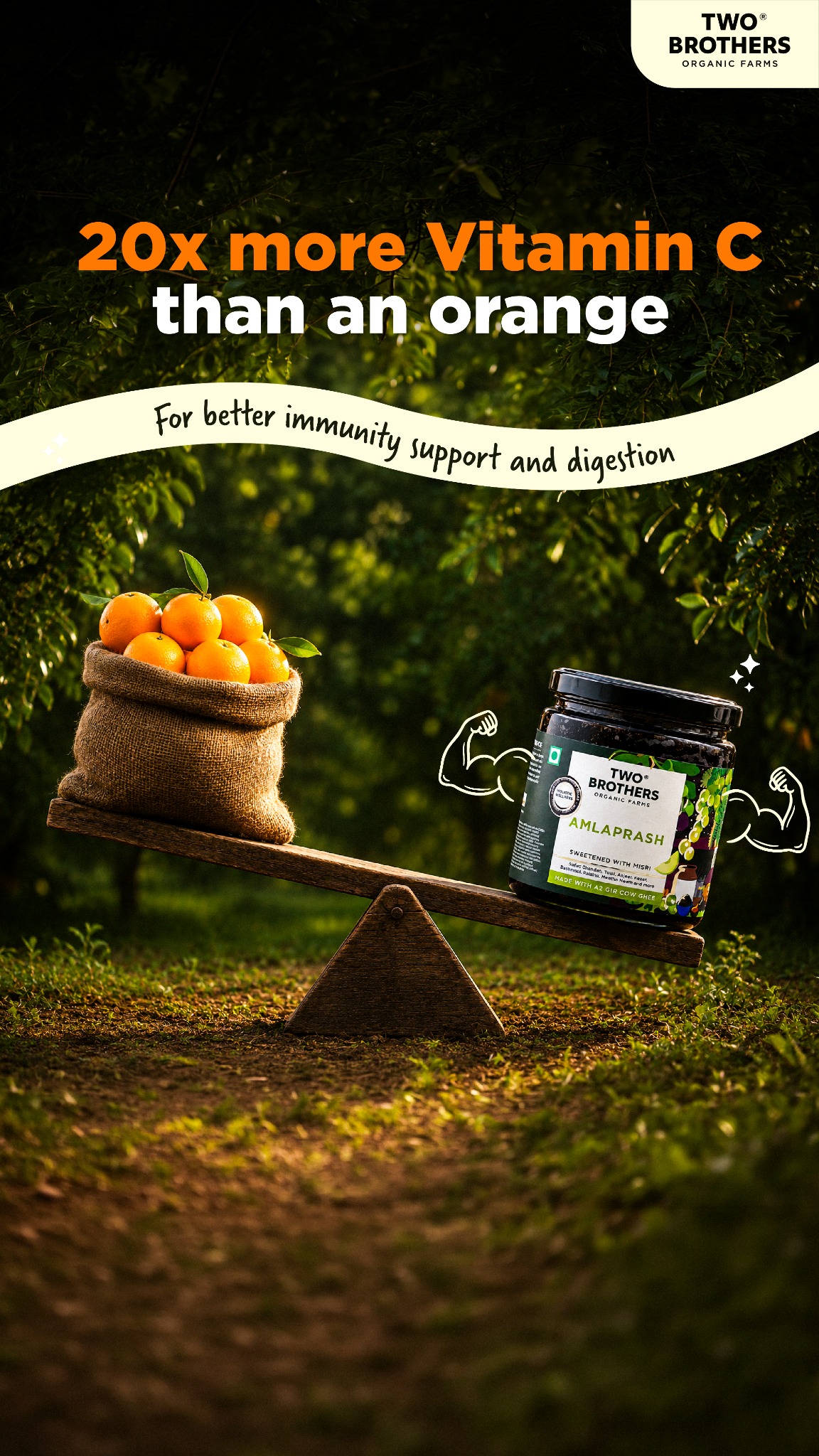 Two Brothers Organic Farms Facebook ad