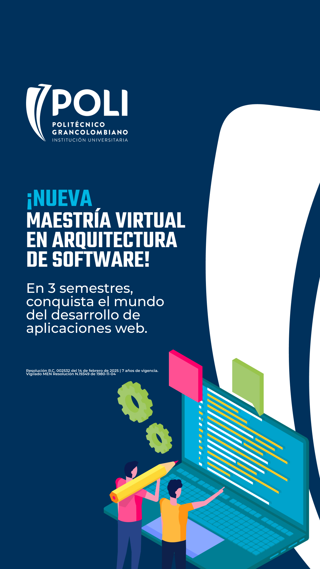 Politécnico Grancolombiano Facebook ad