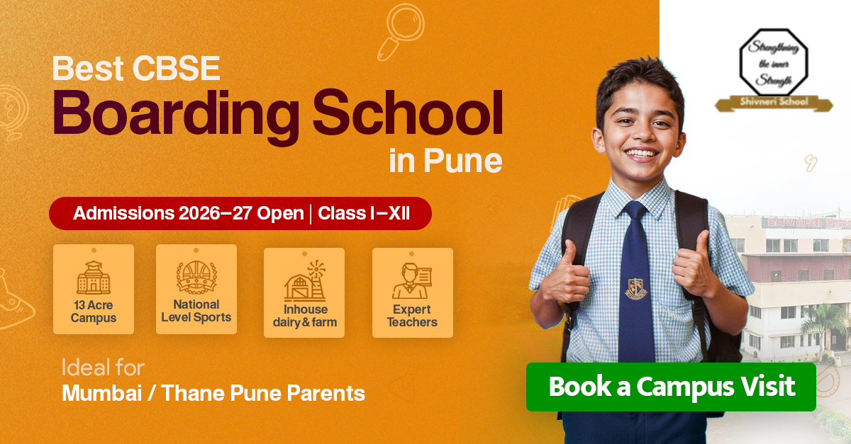 Shivneri School & Junior College Facebook ad from Jan 8, 2026