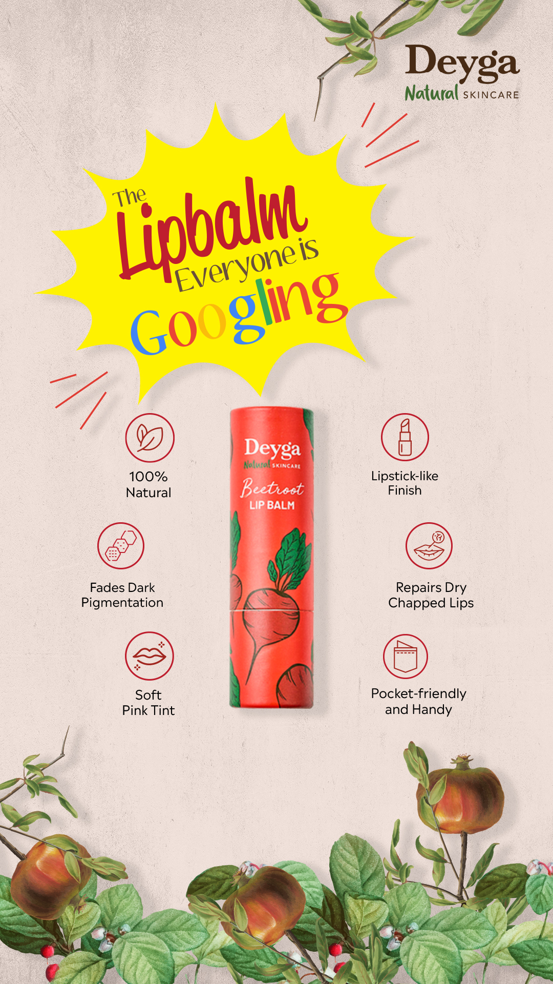 Deyga Organics Facebook ad