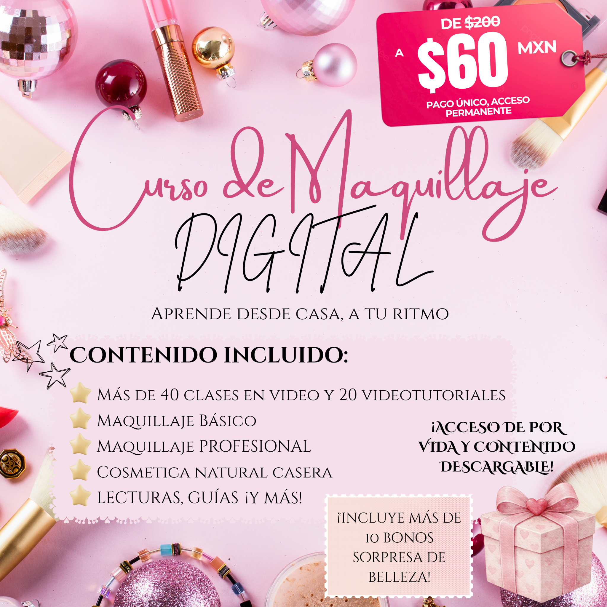 Rogeight Academy Facebook ad: ¡EMPIEZA YA!