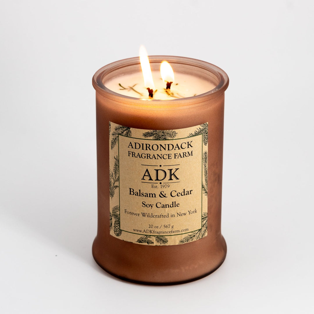 Adirondack Fragrance & Flavor Farm Facebook ad: Try our best-selling Balsam Cedar scent & better…