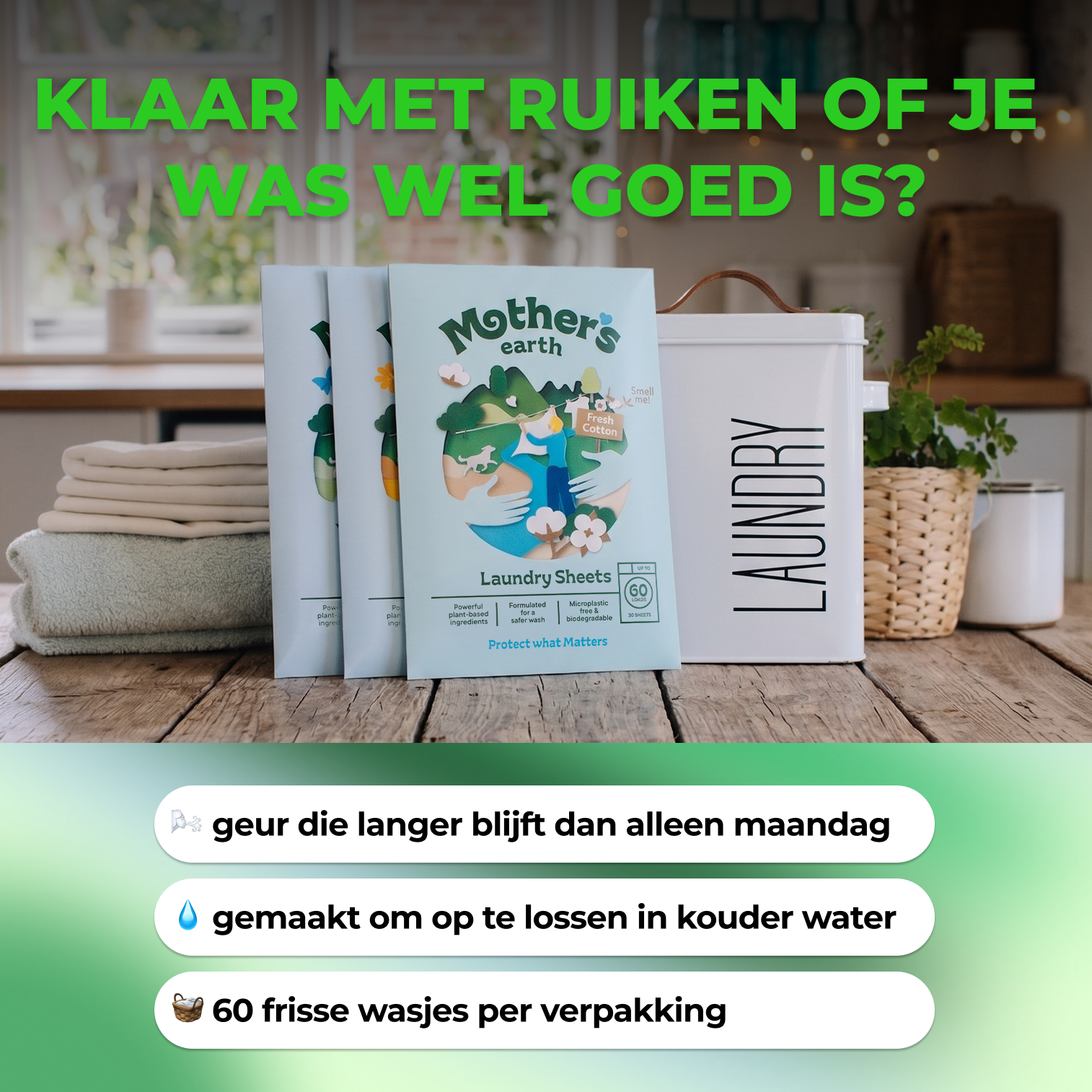 Mothers Earth Facebook ad
