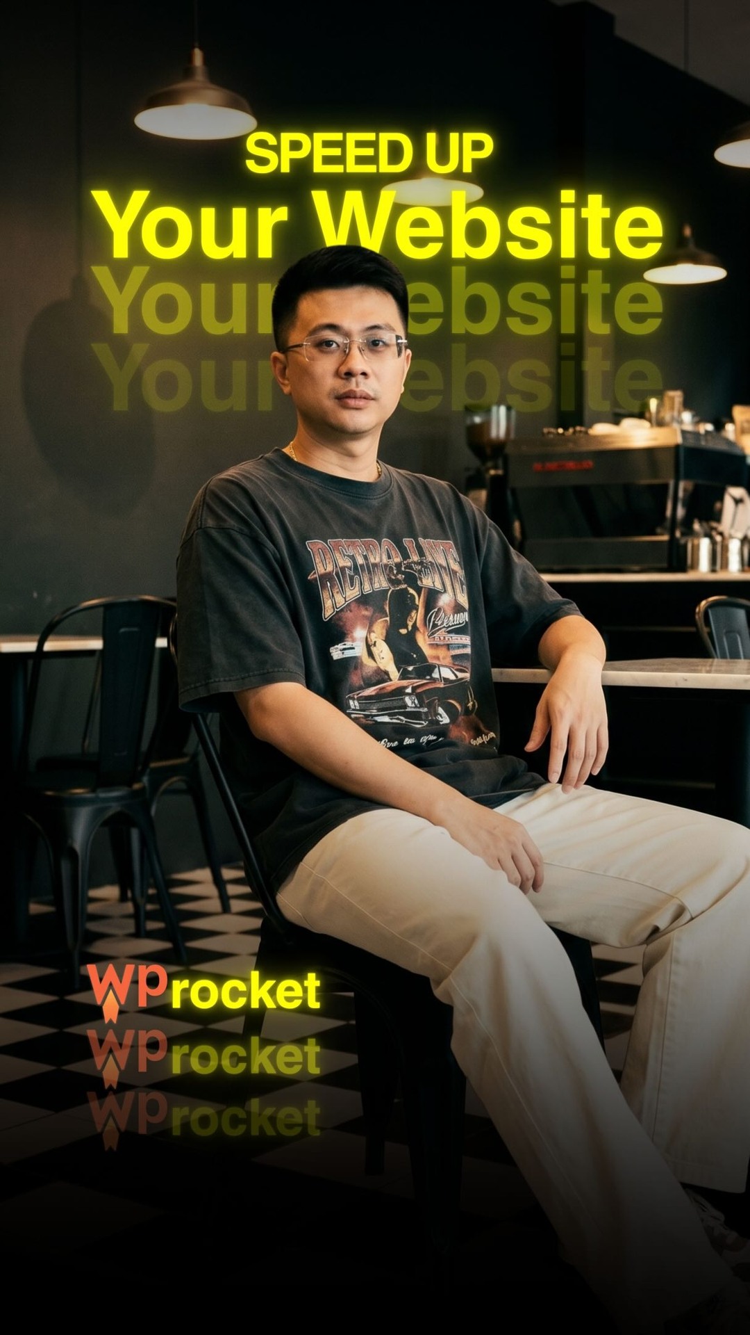 WP Rocket Facebook ad: Comment ‘ROCKET’ and I’ll DM you the link.