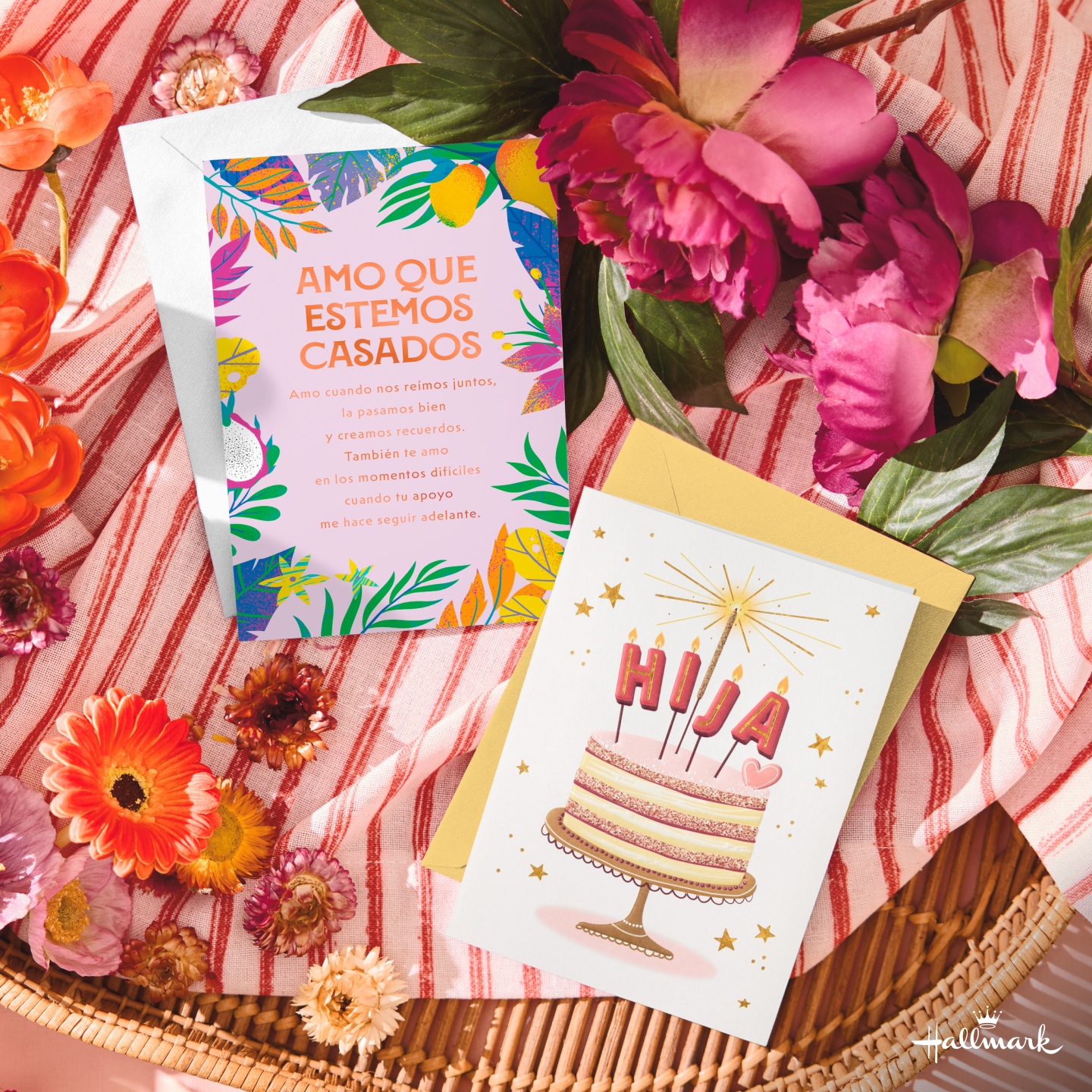 Hallmark Facebook ad: Explore Vida cards