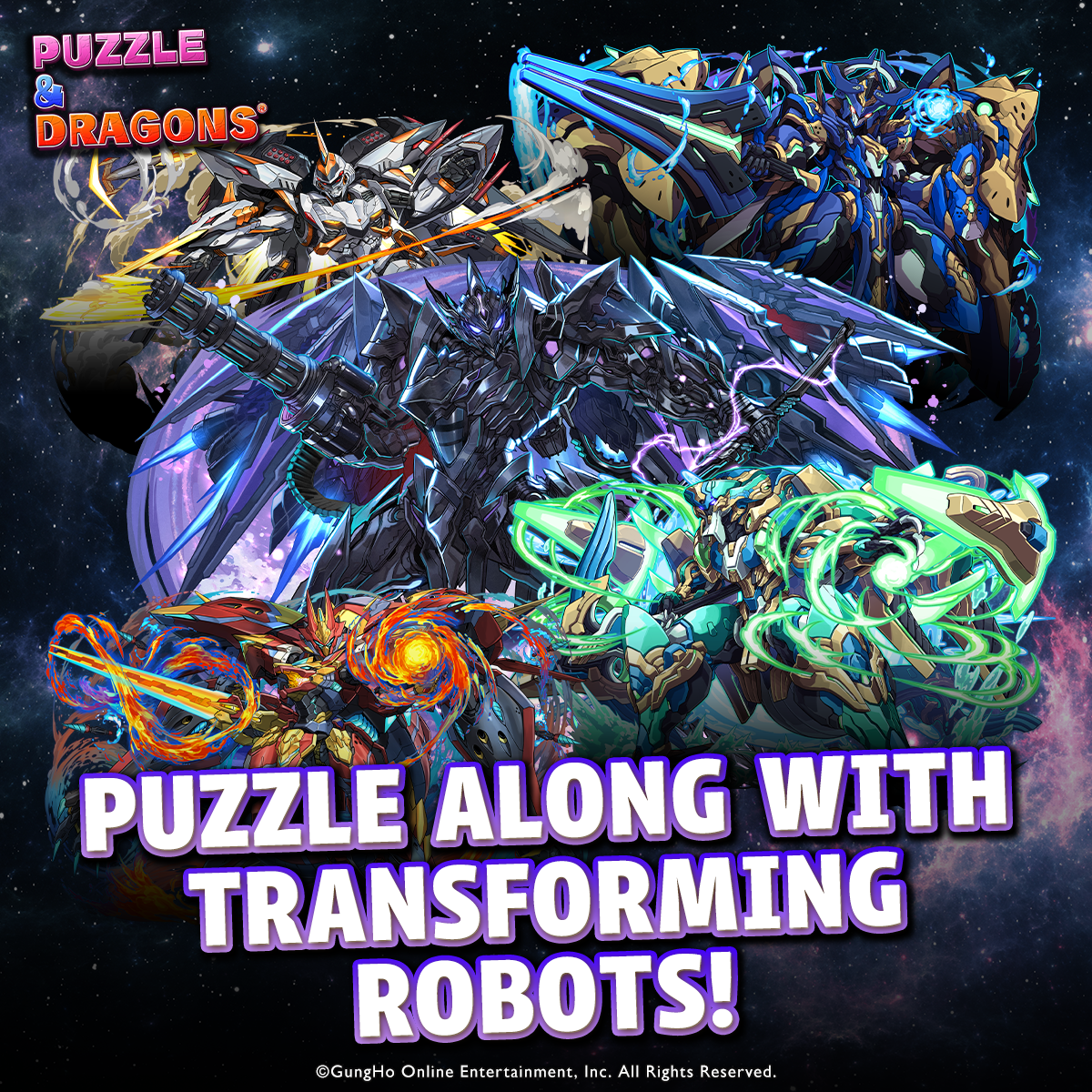 Puzzle & Dragons (North America) - GungHo Facebook ad