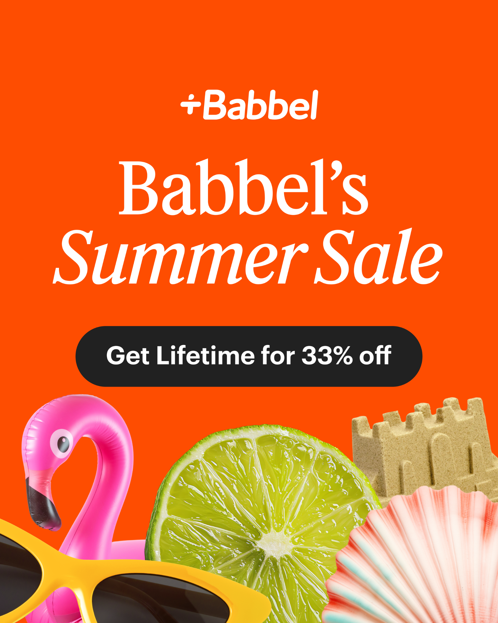 Babbel Facebook ad