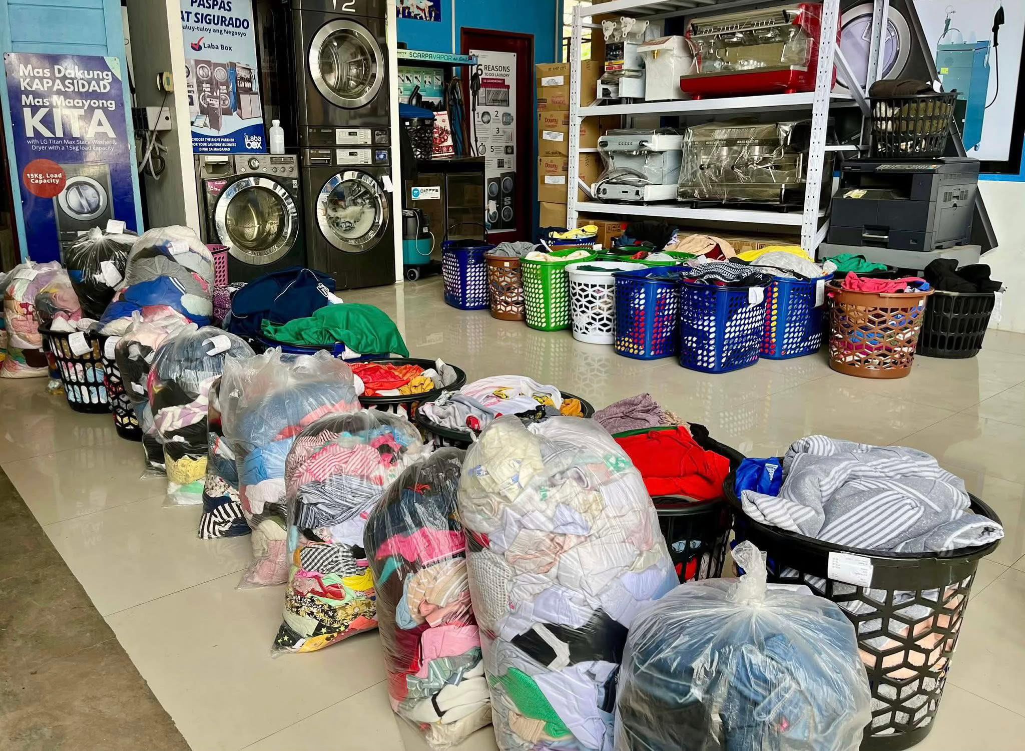 Laba Box Laundry PH Facebook ad: The first 3 months are usually slow not…
